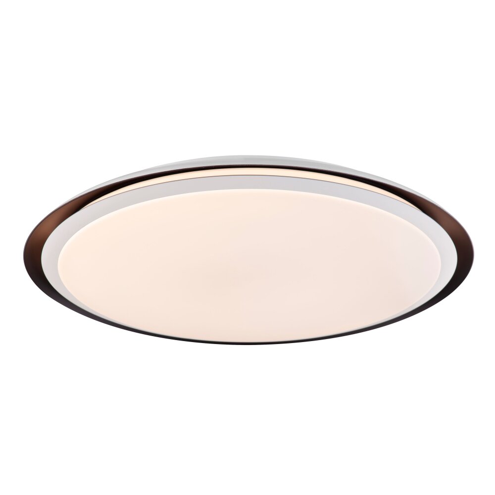 Globo XAVER Plafondlamp LED Zwart, Wit, 2-lichts, Afstandsbediening, Kleurwisselaar main product photo