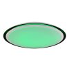 Globo XAVER Plafondlamp LED Zwart, Wit, 2-lichts, Afstandsbediening, Kleurwisselaar