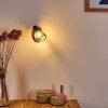 Malawi Muurlamp Zwart, 1-licht