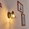 Malawi Muurlamp Zwart, 1-licht