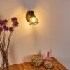 Malawi Muurlamp Zwart, 1-licht