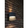 Lutec Lotus Buiten muurverlichting LED Antraciet, 1-licht