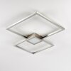 Narpes Plafondlamp LED Nikkel mat, 1-licht