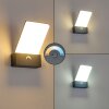 Heraklion Buiten muurverlichting LED Antraciet, 1-licht