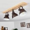 Svanfolk Plafondlamp Bruin, Zwart, Wit, 3-lichts
