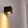 Nordborg Buiten muurverlichting LED Zwart, 1-licht