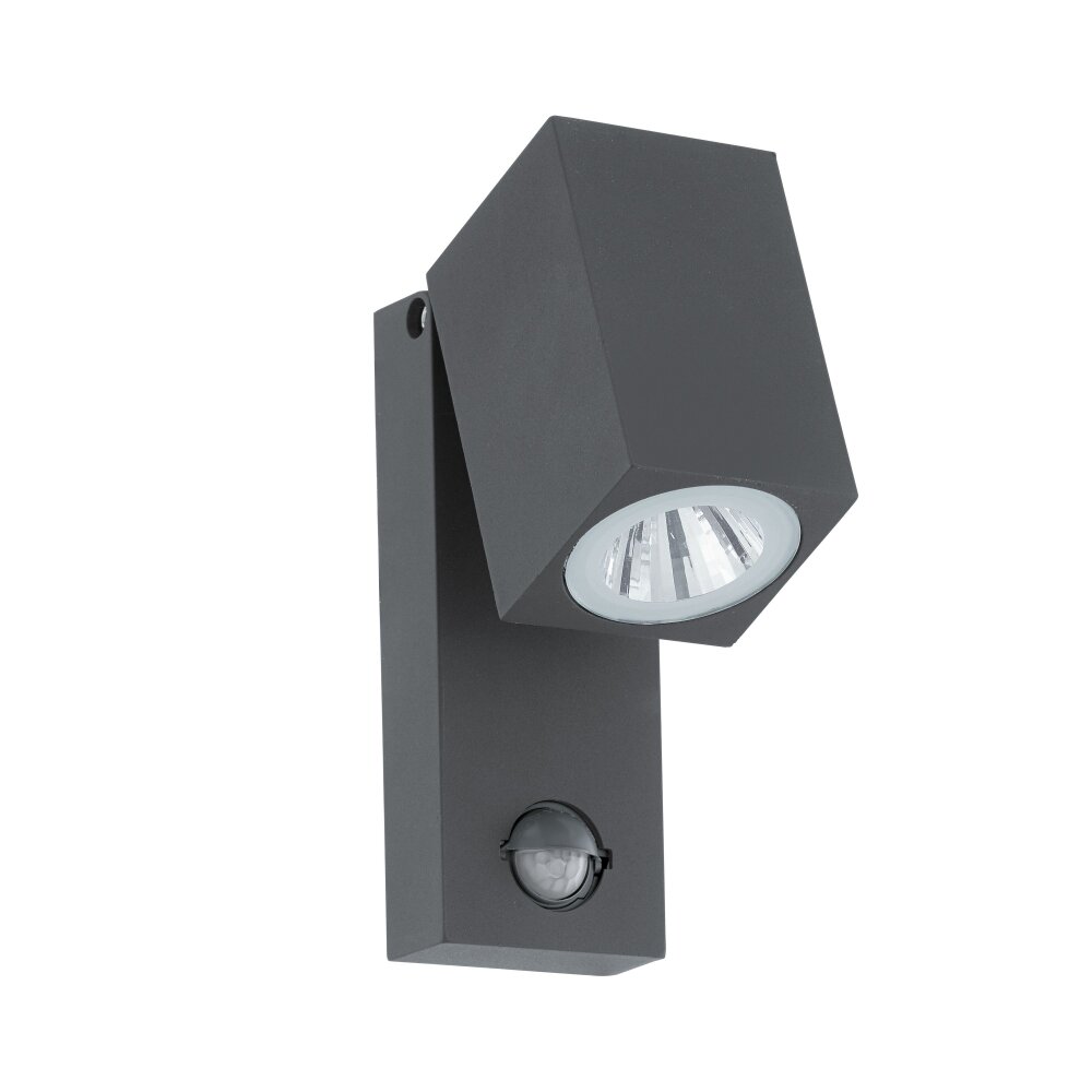 Eglo SAKEDA Buiten muurverlichting LED Antraciet, 1-licht, Bewegingsmelder main product photo