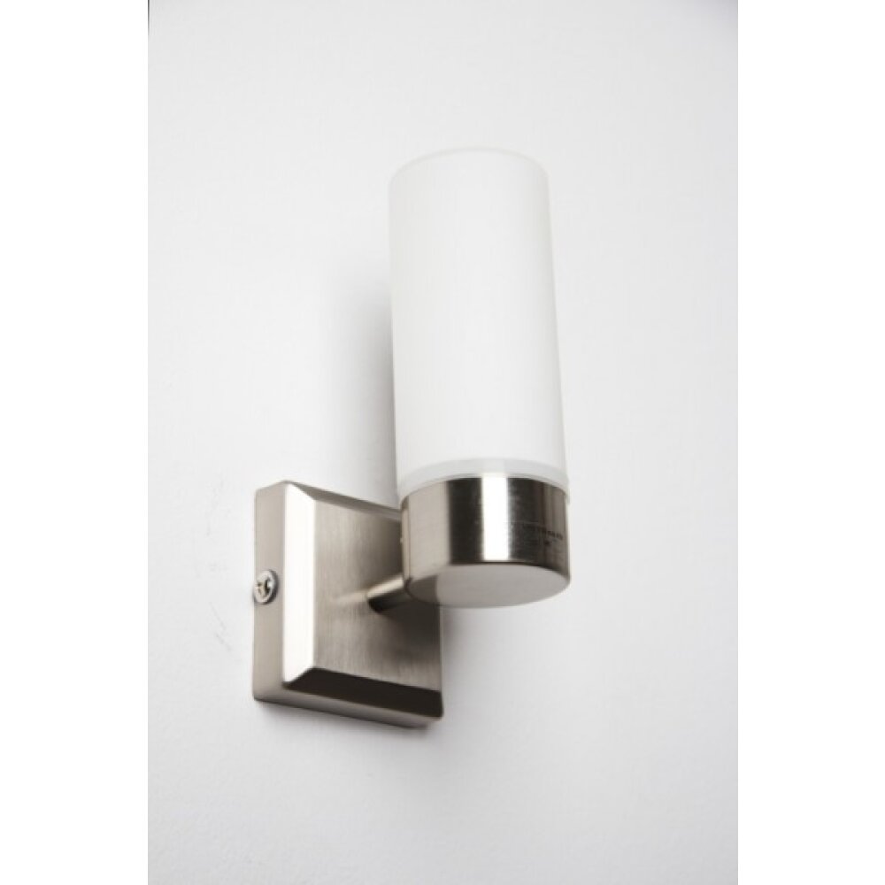 Globo SPACE Muurlamp roestvrij staal, Nikkel mat, Wit, 1-licht main product photo