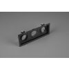 Trio Kenai Inbouw verlichting LED Zwart, 3-lichts Trio Kenai Inbouw verlichting LED Zwart, 3-lichts