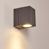 Bregenz Buiten muurverlichting LED Antraciet, 1-licht