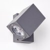 Bregenz Buiten muurverlichting LED Antraciet, 1-licht