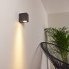 Bregenz Buiten muurverlichting LED Antraciet, 1-licht