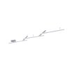 Trio WiZ MELBY Plafondlamp LED Nikkel mat, 1-licht, Afstandsbediening, Kleurwisselaar