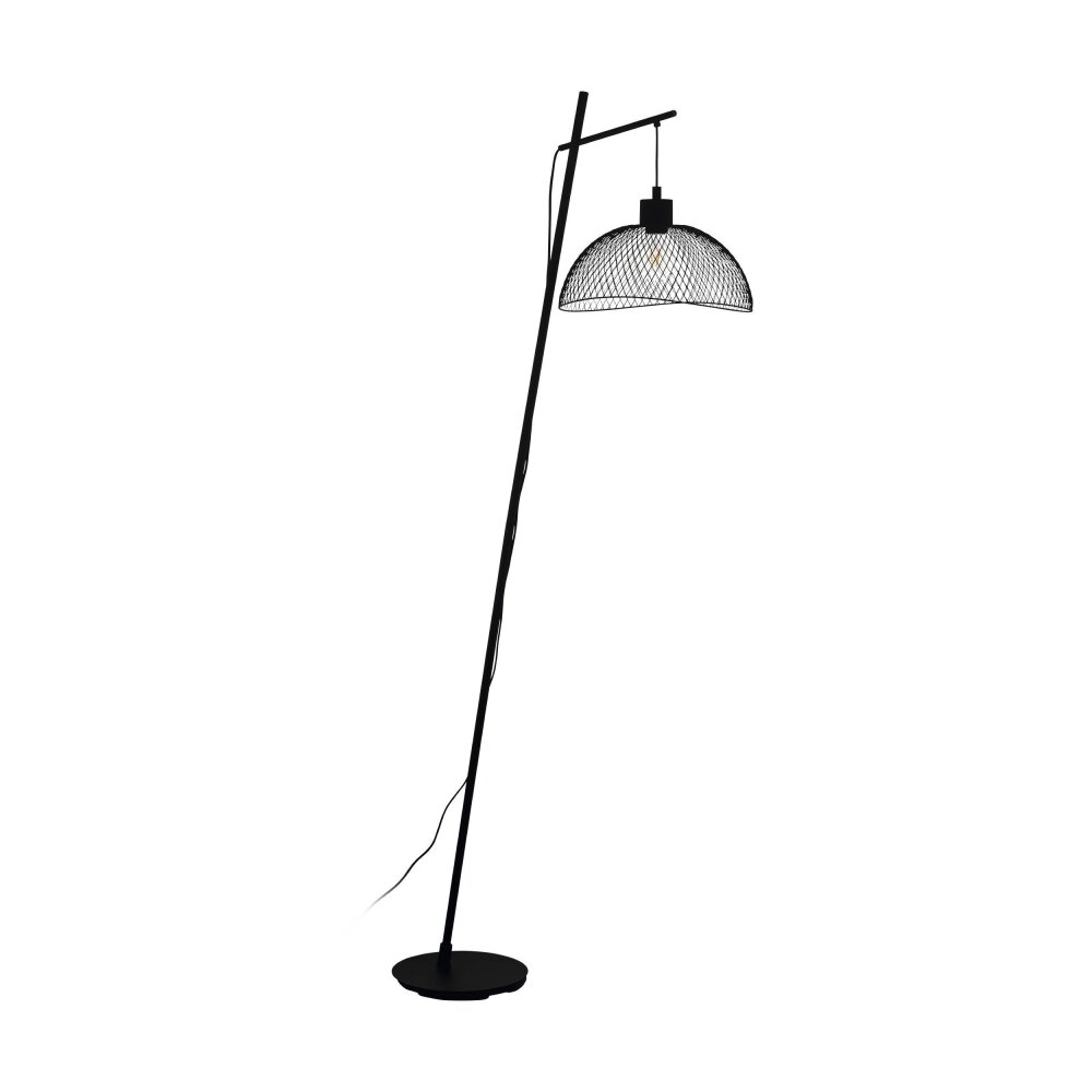 Eglo POMPEYA Staande lamp Zwart, 1-licht main product photo