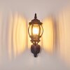 Lentua Buiten muurverlichting Zwart, 1-licht