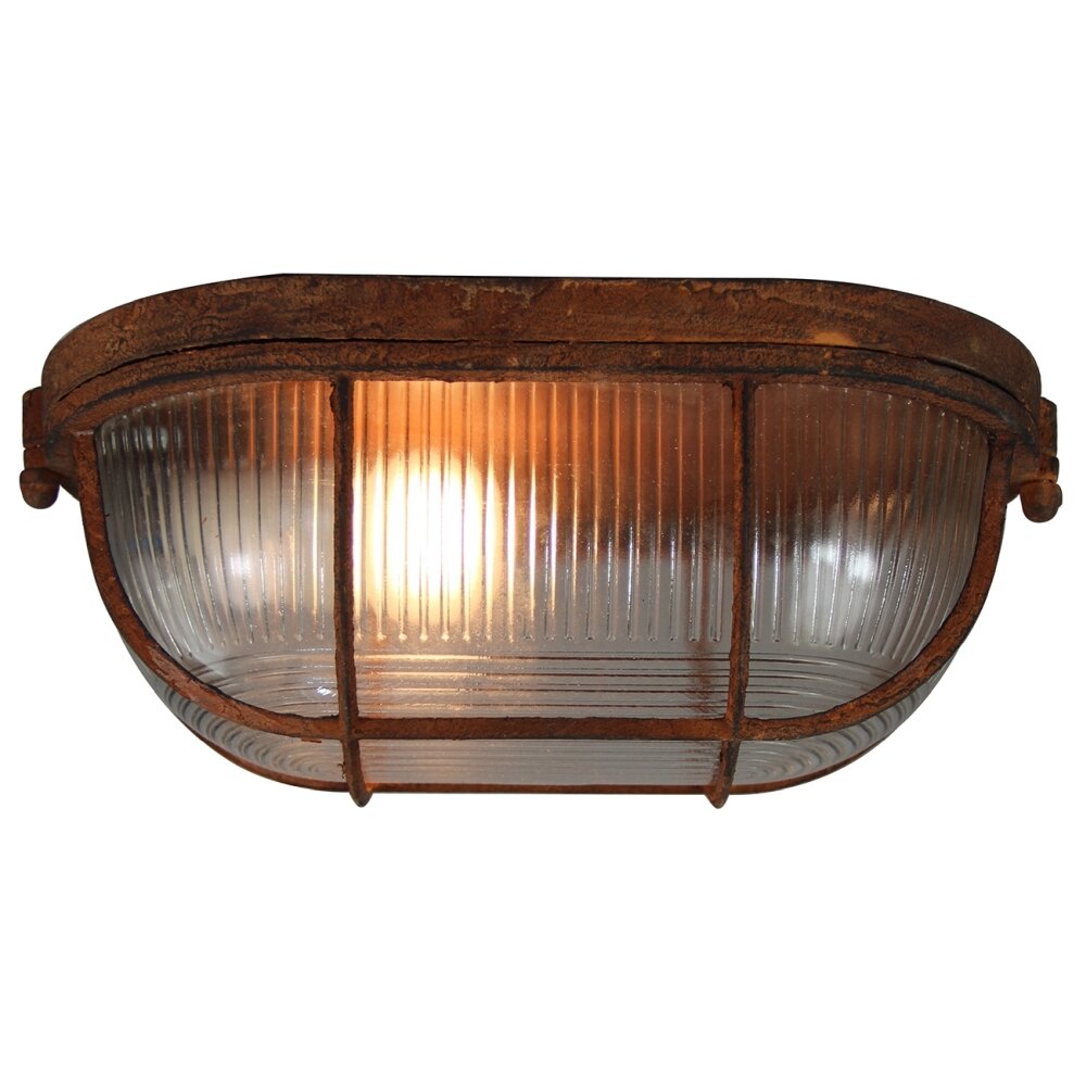 Brilliant BOBBI Plafondlamp Roest, 1-licht main product photo