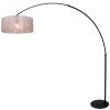 Steinhauer Lilac Noir Booglamp Zwart, 1-licht