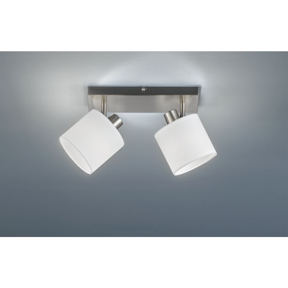 Reality TOMMY Spotlamp Nikkel mat, 2-lichts main product photo