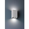 Trio CUBE Muurlamp Grijs, 2-lichts