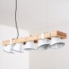 Oksbol Hanglamp Hout licht, Wit, 5-lichts Oksbol Hanglamp Hout licht, Wit, 5-lichts