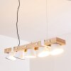 Oksbol Hanglamp Hout licht, Wit, 5-lichts Oksbol Hanglamp Hout licht, Wit, 5-lichts