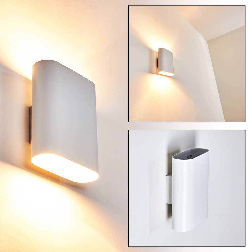 Vion Muurlamp Wit, 2-lichts main product photo