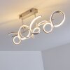 Lavaca Plafondlamp LED Zilver, 1-licht
