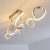 Lavaca Plafondlamp LED Zilver, 1-licht