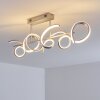 Lavaca Plafondlamp LED Zilver, 1-licht