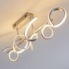Lavaca Plafondlamp LED Zilver, 1-licht