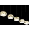 Globo Amur Hanger LED Chroom, 1-licht