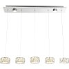 Globo Amur Hanger LED Chroom, 1-licht
