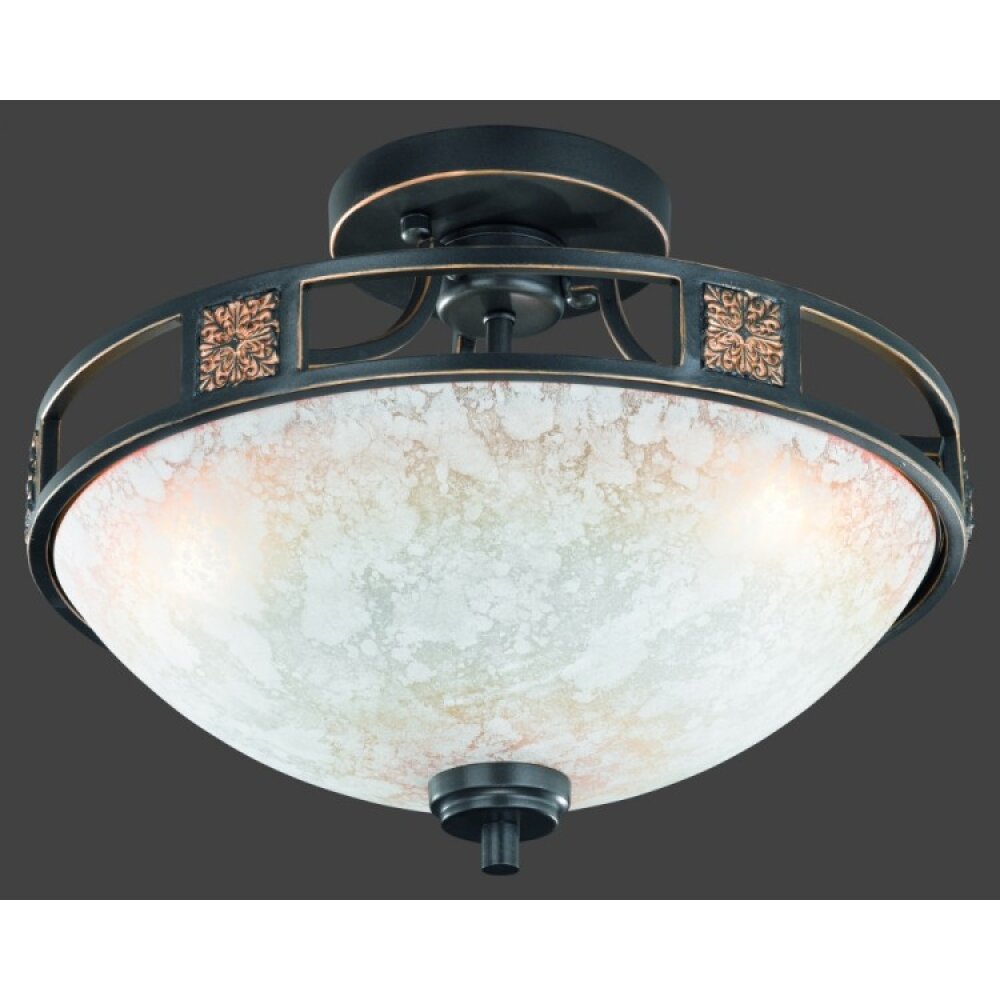 Trio QUINTA Plafondlamp Roest, 3-lichts main product photo