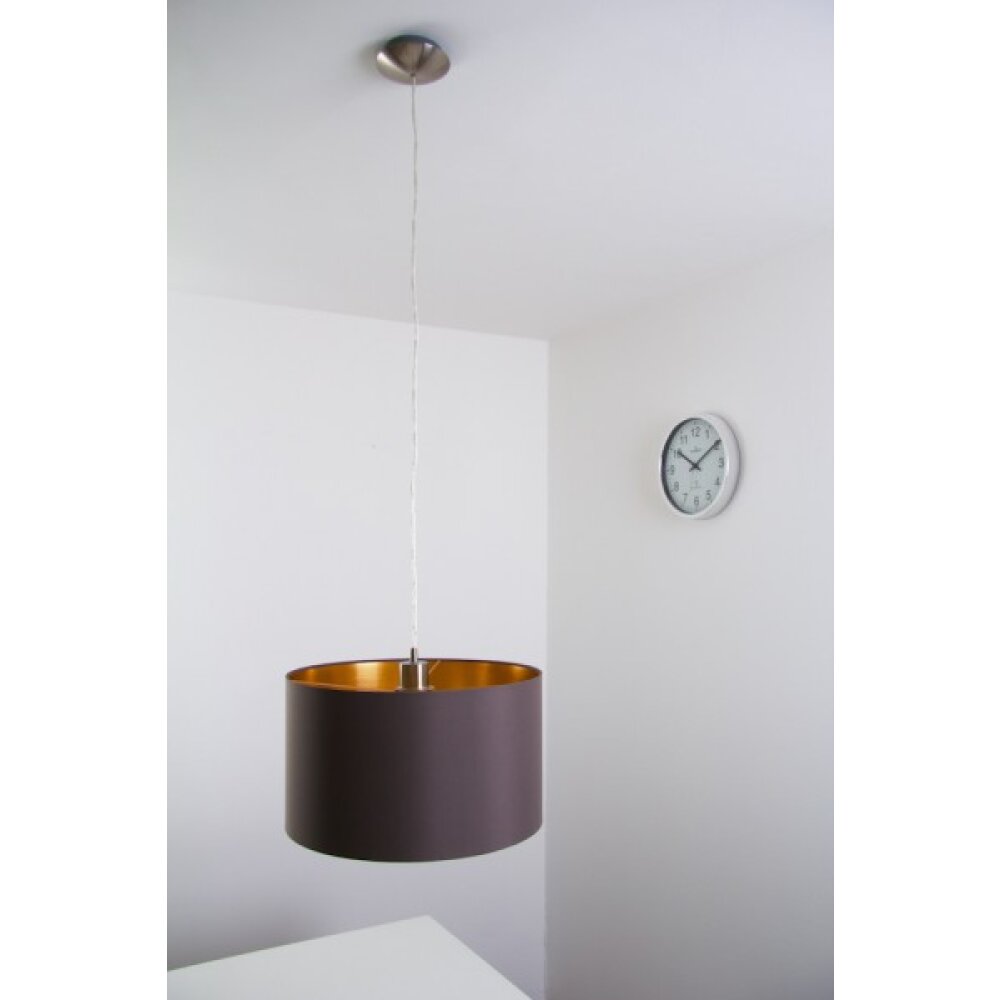 Eglo Maserlo cappuccino Hanger Nikkel mat, 1-licht main product photo