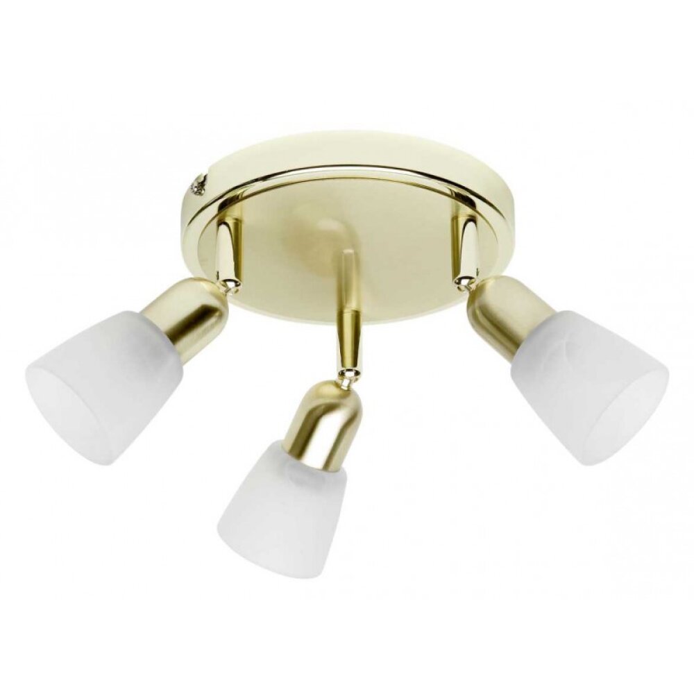 Brilliant Sofia Ronde spots Messing, 3-lichts main product photo