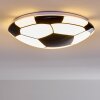 Sakka Plafondlamp LED Zwart, Wit, 1-licht