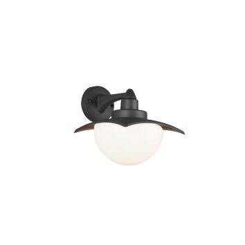 Trio Donez Muurlamp Antraciet, 1-licht