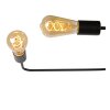 Lucide LESTER Plafondlamp Zwart, 6-lichts