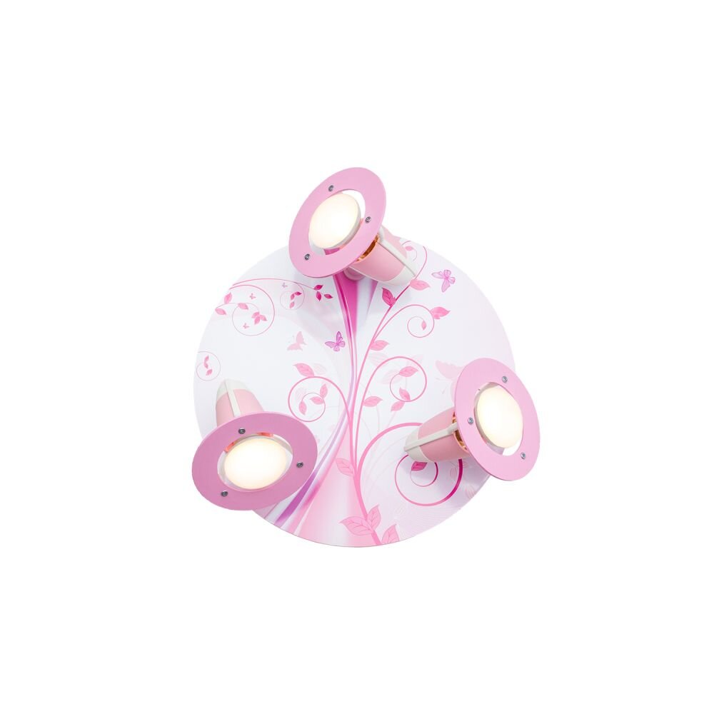 Elobra PHANTASIE Plafondlamp Roze, 3-lichts main product photo
