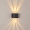 Windhoek Buiten muurverlichting LED, 2-lichts