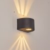 Windhoek Buiten muurverlichting LED, 2-lichts