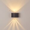 Windhoek Buiten muurverlichting LED, 2-lichts