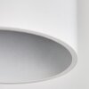 Letsbo Muurlamp Wit, 1-licht