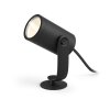 Philips Hue Ambiance White & Color WACA Lily Spot, Extensie set LED Zwart, 1-licht, Kleurwisselaar