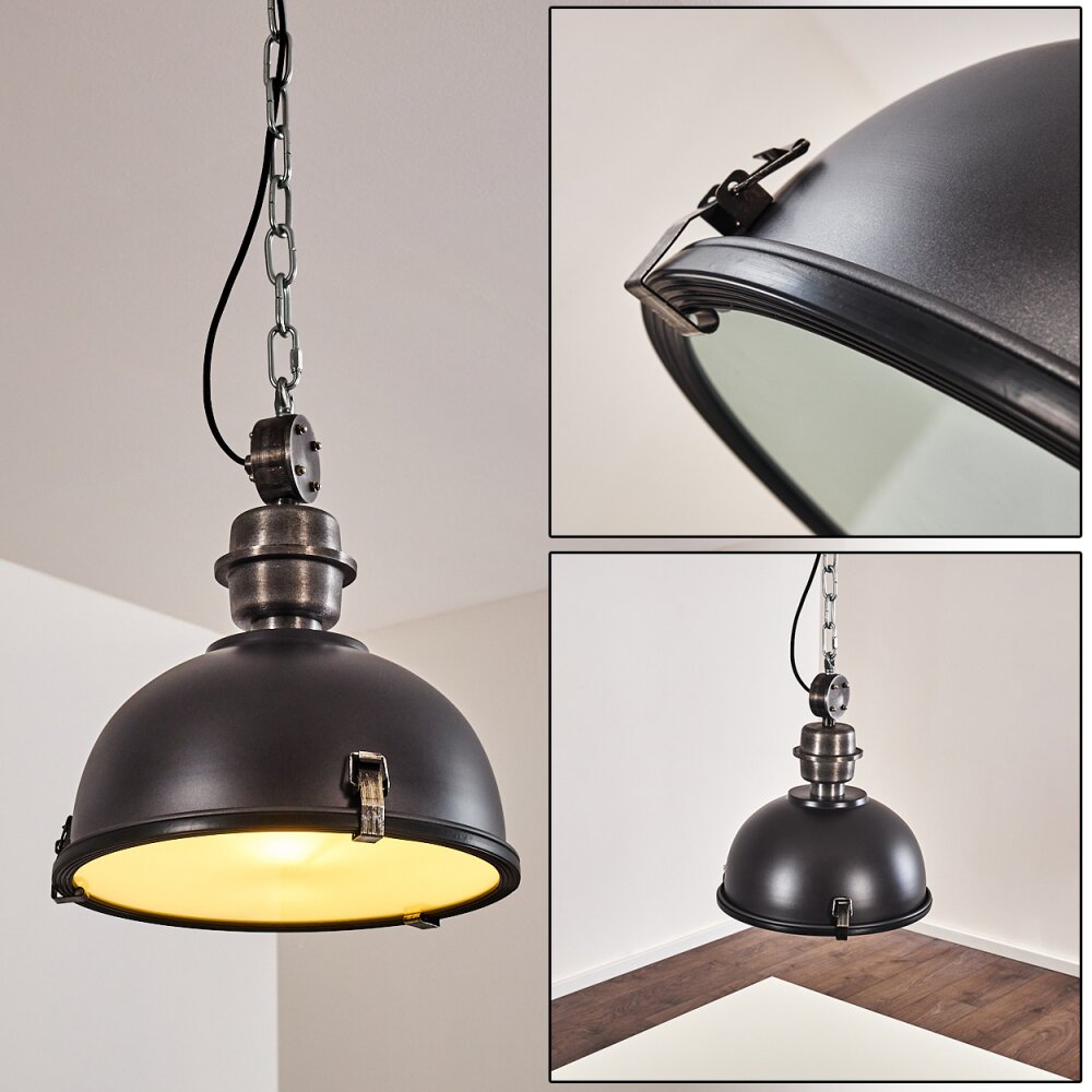 Ilvy Hanger LED Zwart, 1-licht main product photo