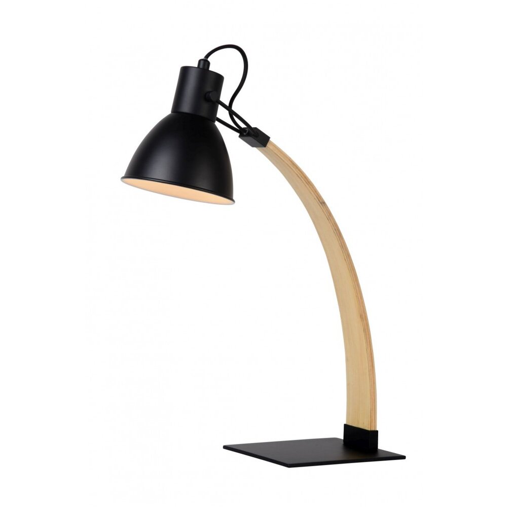 Lucide CURF Tafellamp Zwart, 1-licht main product photo