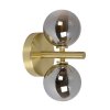 Lucide TYCHO Muurlamp Goud, 2-lichts