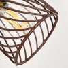 Arjen Muurlamp Hout donker, Roest, 1-licht