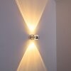 Sapri Muurlamp Zilver, 1-licht