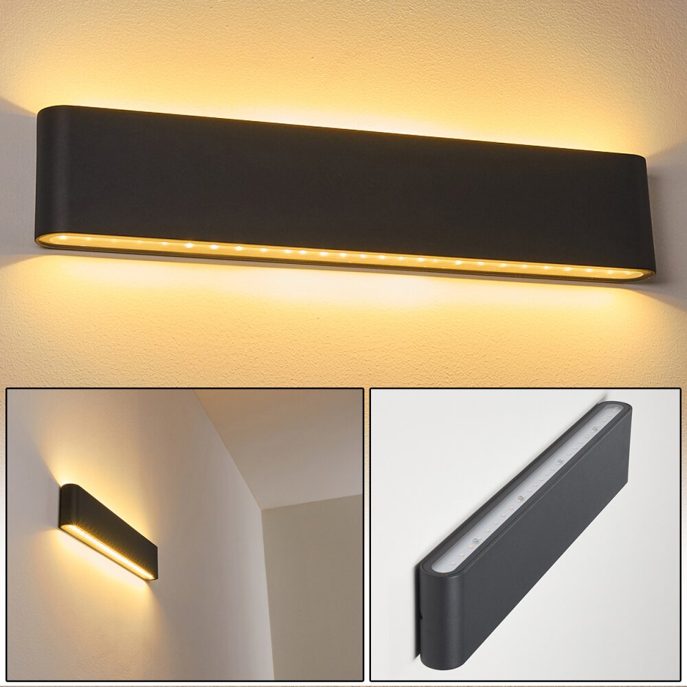 Tinglev Buiten muurverlichting Antraciet, 2-lichts main product photo